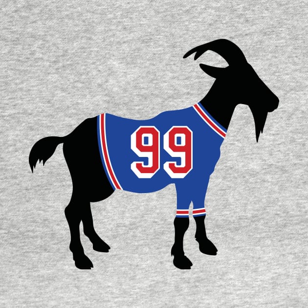 Wayne Gretzky New York Rangers GOAT by cwijeta